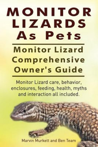 Kniha Monitor Lizards as Pets Marvin Murkett