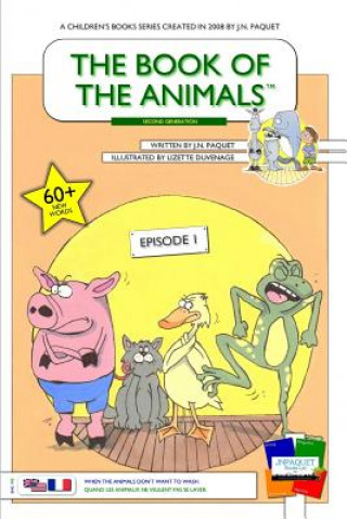 Carte Book of the Animals - Episode 1 (English-French) [Second Generation] J. N. Paquet