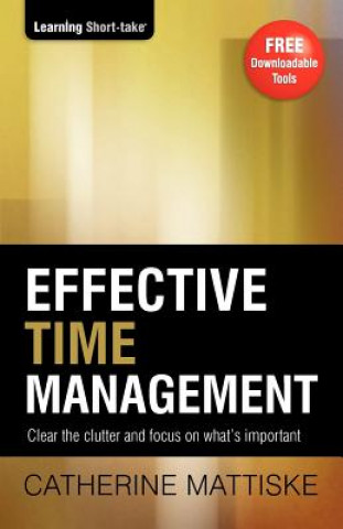 Carte Effective Time Management Catherine Mattiske