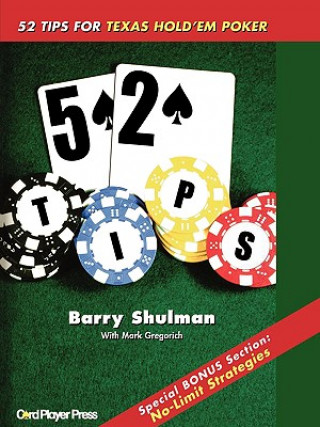 Könyv 52 Tips for Texas Hold'em Poker Barry Shulman