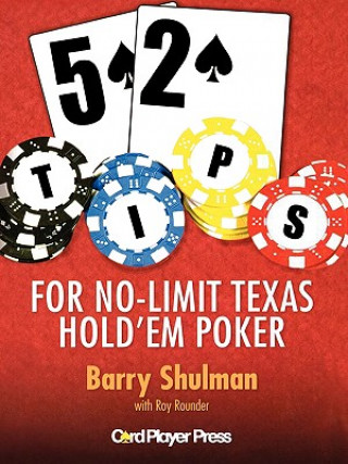 Kniha 52 Tips for Texas No Limit Hold 'em Poker Barry Shulman