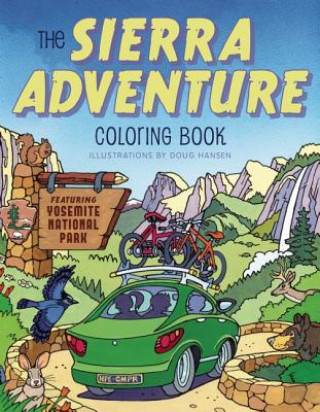 Carte Sierra Adventure Coloring Book Doug Hansen