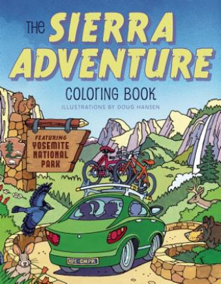 Książka Sierra Adventure Coloring Book Doug Hansen