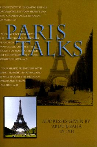 Könyv Paris Talks Abdu'l-Bahá