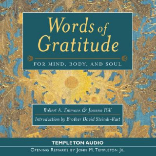 Audio Words of Gratitude for Aud CD Templeton Foundation