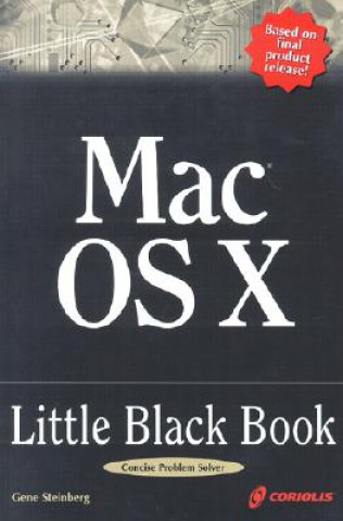 Knjiga Mac OS X Version 10.1 Black Book Gene Steinberg