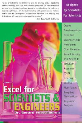 Knjiga Excel for Scientists and Engineers Gerard M. Verschuuren