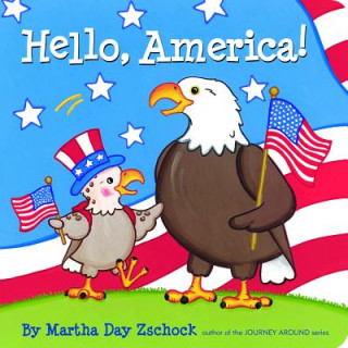 Carte Hello, America! Martha Day Zschock