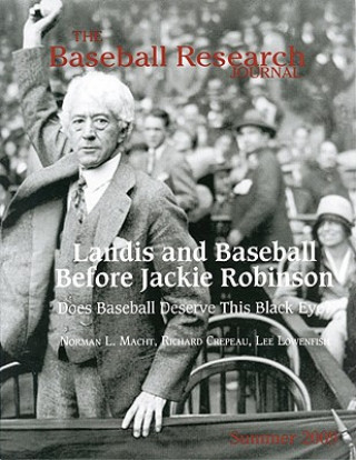 Carte Baseball Research Journal (BRJ), Volume 38 #1 Society for American Baseball Research