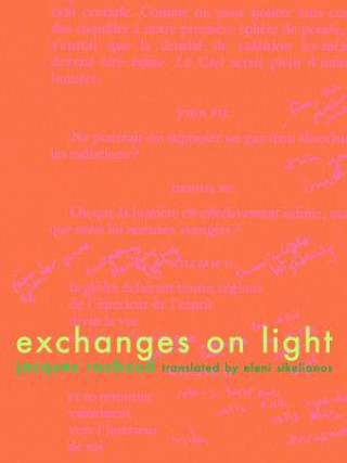 Livro Exchanges on Light Jacques Roubaud