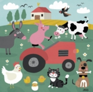 Książka Mein buntes Kinderzimmerbild - Tiere auf dem Bauernhof Nastja Holtfreter