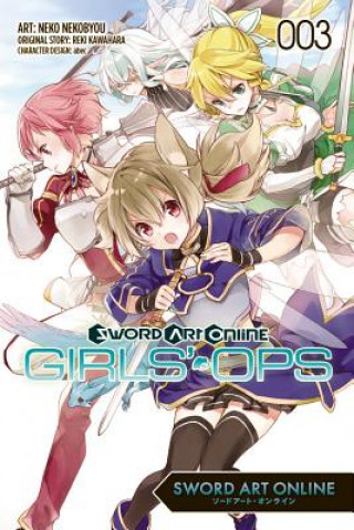 Carte Sword Art Online: Girls' Ops, Vol. 3 Reki Kawahara