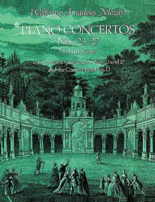 Kniha Piano Concertos Wolfgang Amadeus Mozart