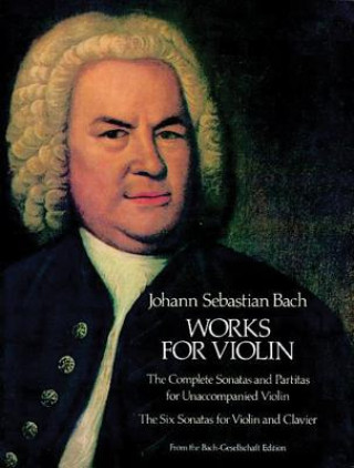 Książka Works for Violin Johahn J. Bach