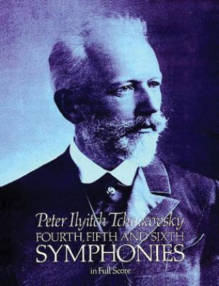 Könyv Fourth, Fifth and Sixth Symphonies in Full Score Peter Ilyitch Tchaikovsky