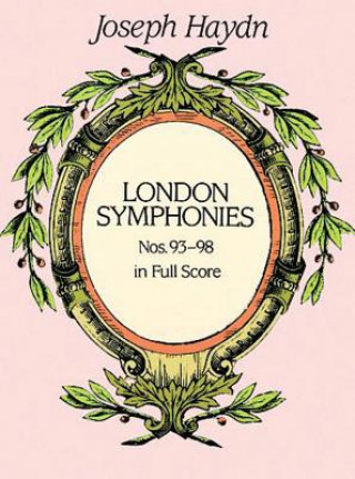 Kniha London Symphonies Nos. 93-98 Joseph Haydn