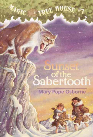 Book Sunset of the Sabertooth Mary Pope Osborne