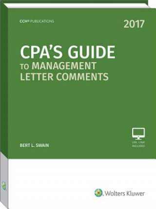 Livre CPA's Guide to Management Letter Comments (2017) Bert L. Swain