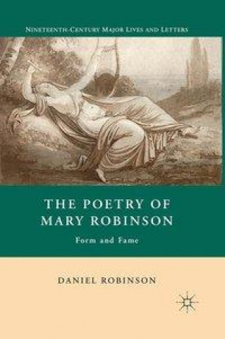 Kniha Poetry of Mary Robinson D. Robinson