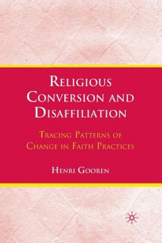 Carte Religious Conversion and Disaffiliation H. Gooren