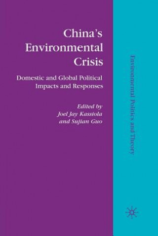 Książka China's Environmental Crisis J. Kassiola