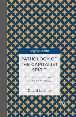 Könyv Pathology of the Capitalist Spirit D. Levine