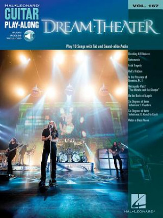 Książka Dream Theater Guitar Play-Along Vol.167 DREAM THEATER