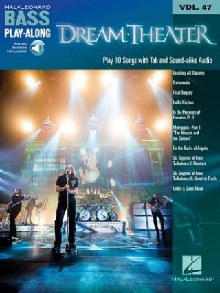 Livre Dream Theater Bass Play-Along Volume 47 Dream Theater