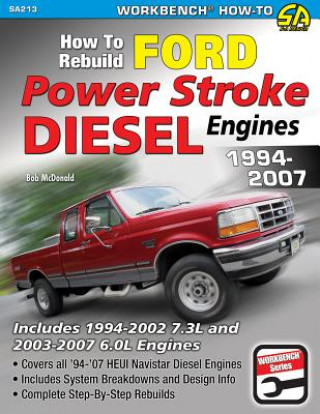 Kniha How to Rebuild Ford Power Stroke Diesel Engines: 1994-2007 Bob McDonald