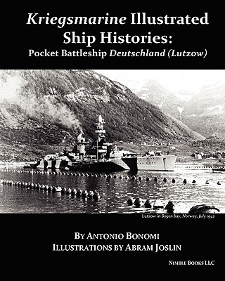 Carte Pocket Battleship Deutschland (Lutzow) Antonio Bonomi