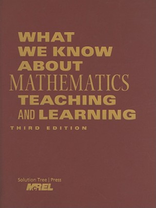 Kniha What We Know about Mathematics Teaching and Learning Solution Tree Press