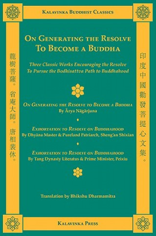 Książka On Generating the Resolve to Become a Buddha Arya Nagarjuna