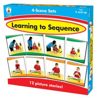 Hra/Hračka Learning to Sequence 4-Scene Sets: 12 Picture Stories! Carson-Dellosa Publishing