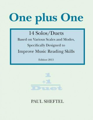 Kniha One Plus One: 14 Solos/Duets Paul Sheftel