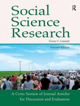 Knjiga Social Science Research Turner C. Lomand