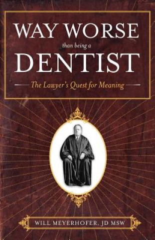 Książka Way Worse Than Being a Dentist: The Lawyer's Quest for Meaning Jd Msw Will Meyerhofer