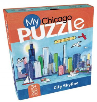 Książka My Chicago Puzzle: City Skyline Duopress