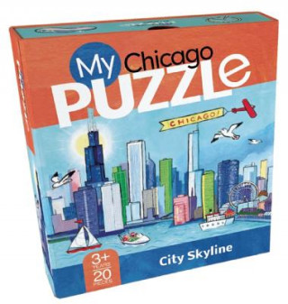 Knjiga My Chicago Puzzle: City Skyline Duopress