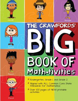 Könyv The Crawfords' Big Book of Math-Tivities Brian Crawford