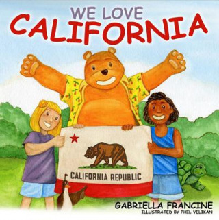 Carte We Love California Gabriella Francine
