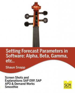 Buch Forecast Parameters in Software: Alpha, Beta, Gamma, Etc. Shaun Snapp