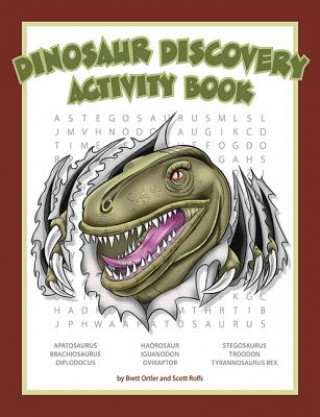 Książka Dinosaur Discovery Activity Book Brett Ortler