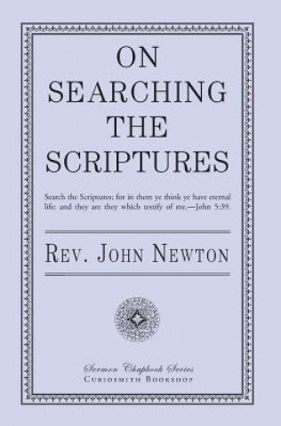 Buch On Searching the Scriptures John Newton