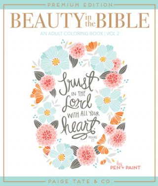Kniha Beauty in the Bible: Adult Coloring Book Volume 2 Paige Tate Select