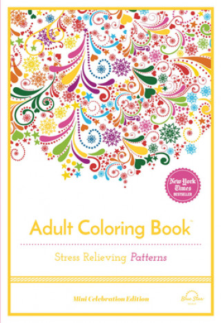 Carte Stress Relieving Patterns: Adult Coloring Book, Mini Edition Blue Star Premier