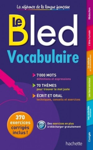 Carte Bled Vocabulaire de Francais Daniel Berlion