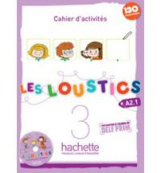 Carte Les Loustics: Niveau 3 Cahier D'Activites En Couleurs + CD Audio Denisot Hugues