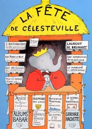 Carte La Fete de Celesteville Laurent Brunhoff