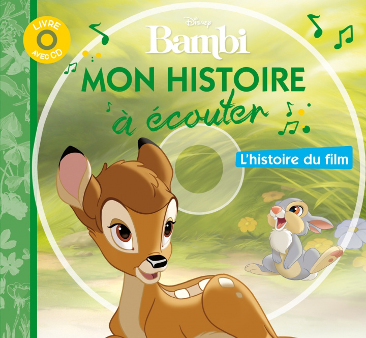 Könyv Bambi, Mon Petit Livre-CD Walt Disney