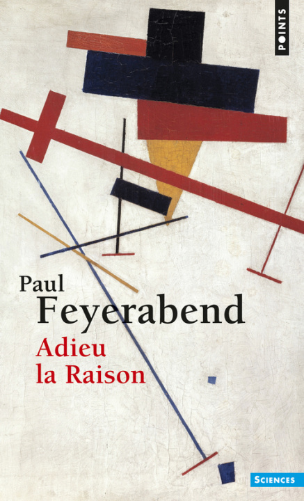 Kniha Adieu La Raison Paul Feyerabend